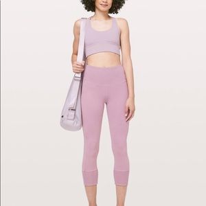 Lululemon Athletica Wunder Under Cropped Leggings